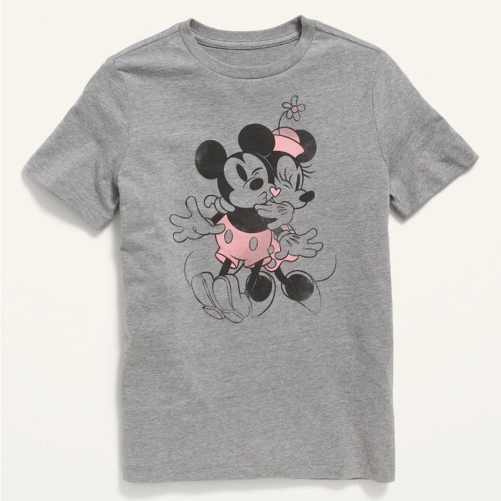 Old Navy Mickey Mouse Valentines Day T-Shirt for Kids Size 2XL  (NEW WITH TAGS)